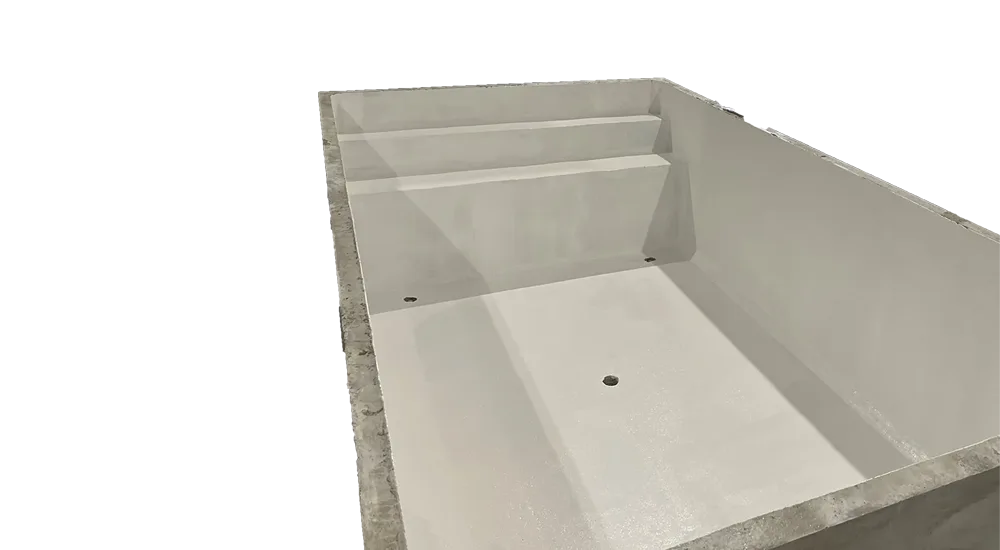 precast concrete pool shell